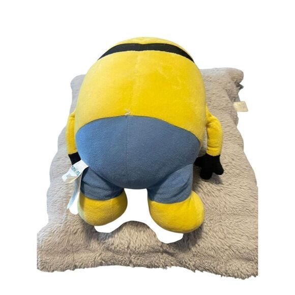Build A Bear Multicolor Minion Bob Despicable Me Plush Stuffed Toy - Picture 6 of 9